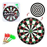 Дартс двухсторонний 12" дротики с иголкой 4шт 32.5х36.5х1.5см                                       
