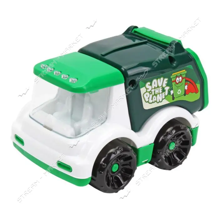 Игрушка ТехноК Мусоровоз арт 2185 17.5х12х11.3см                                                    