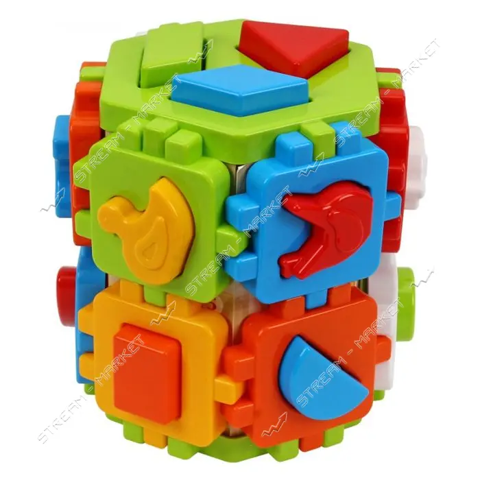 Игрушка ТехноК Умный малыш кубк арт 2001 17x14x14см
