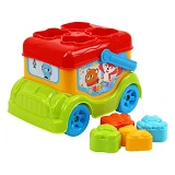 Игрушка ТехноК Автобус-сортер арт 9840 19х13.8х12.5см