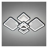 Люстра LED Diasha светодиодная 95Вт 12х27х27см 8060/2 плюс 3BK LED 3color dimmer черный