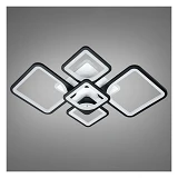 Люстра LED Diasha светодиодная 95Вт 12х27х27см 8060/2 плюс 3BK LED 3color dimmer черный