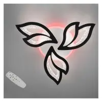 Люстра LED светодиодная Diasha с пультом диммером и подсветкой 70Вт 8х52см 2455/3ВК LED белый       