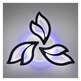 Люстра LED светодиодная Diasha с пультом диммером и подсветкой 70Вт 8х52см 2455/3ВК LED белый