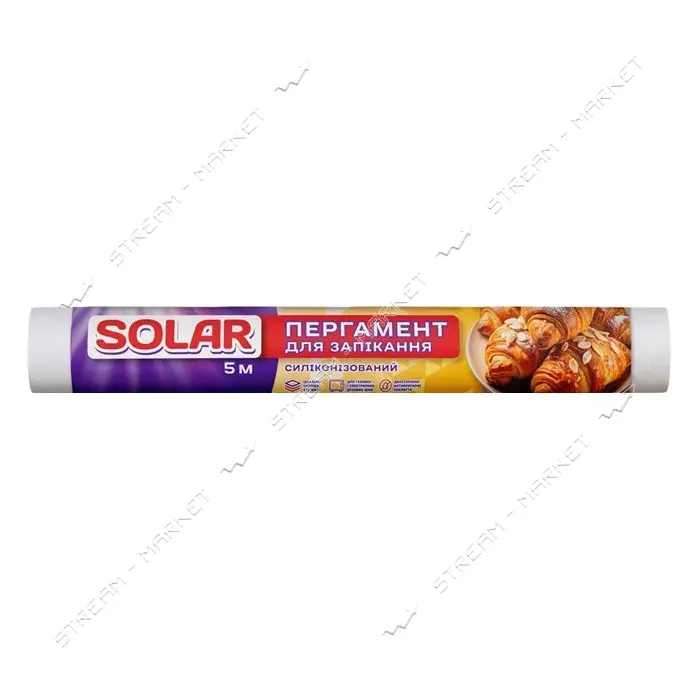 Пергаментная бумага для запекания Solar 5м                                                          