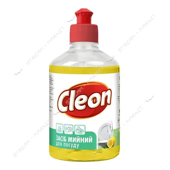 Средство для мытья посуды Cleon Лимон 0.5л                                                          