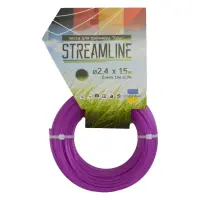 Леска для триммера Streamline 2.4мм 15м круг 10 плюс 1 11шт                                         