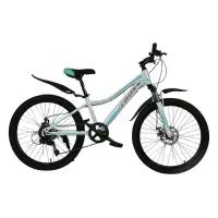 Велосипед Сross Smile стальная рама 13" колесо 26" white-blue                                       