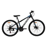 Велосипед CrossBIKE Storm V2 стальная рама 13" колесо 26" black-blue