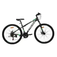 Велосипед CrossBIKE Storm V2 стальная рама 13" колесо 26" grey-green                                