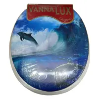 Сидіння для унітазу м'яке Vanna Lux кремове                                                         