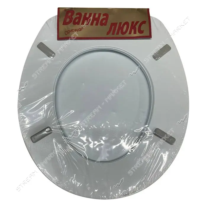 Сиденье для унитаза мягкое Vanna Lux белое