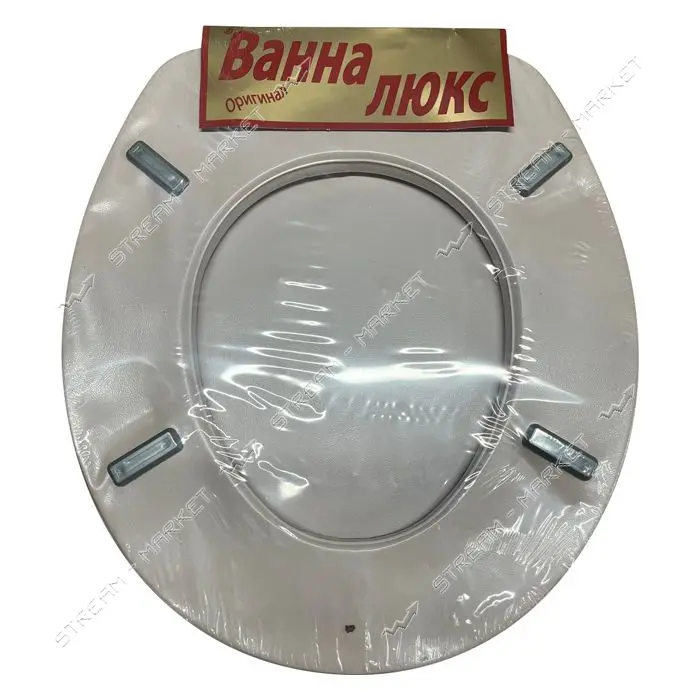 Сиденье для унитаза мягкое Vanna Lux светло-коричневое                                              
