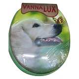 Сиденье для унитаза мягкое Vanna Lux салатовое