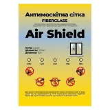 Сетка москитная штампованная Air Shield 0.9х30м евро серая