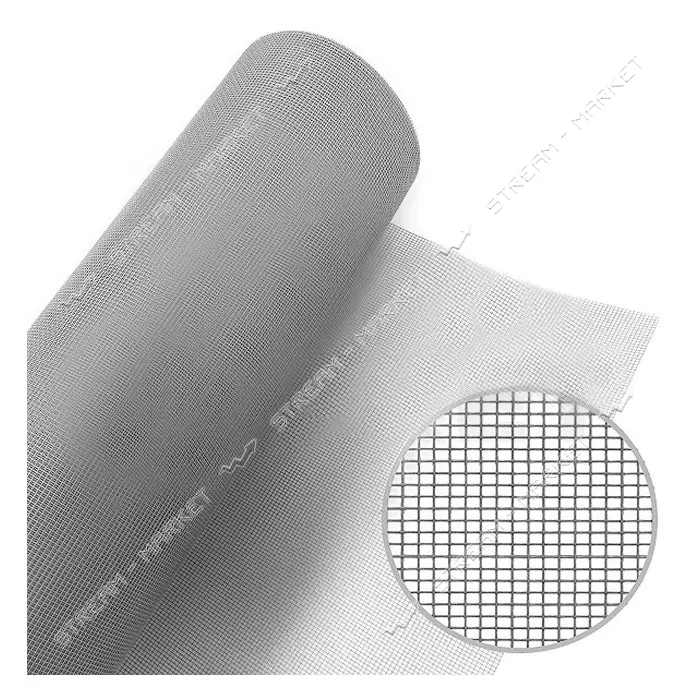 Сетка москитная штампованная Air Shield 0.9х30м евро серая