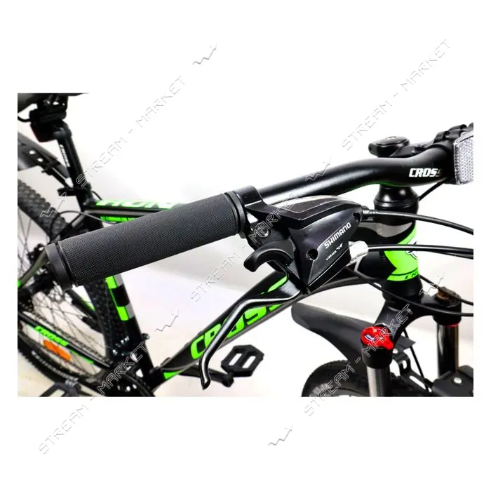 Велосипед Cross Hunter алюминиевая рама 22" колесо 29" black-green                                  