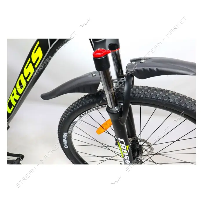 Велосипед Cross Hunter алюминиевая рама 22" колесо 29" black-green                                  