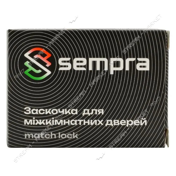 Защелка Sempra 5400-P-CR пластиковый язычок хром                                                    