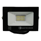 LED прожектор Electro House EH-FDL-20W IP66 холодный белый SMD2835 6500К                            