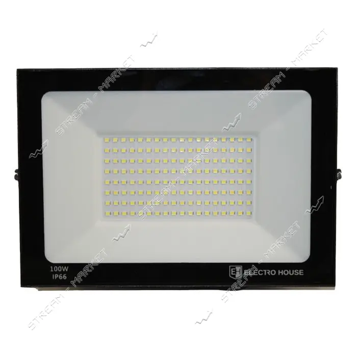 LED прожектор Electro House EH-FDL-100W IP66 холодный белый SMD2835 6500К