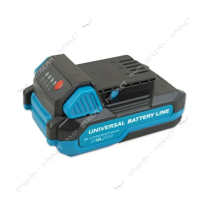 Аккумулятор Kraissmann 20UL 2000 Li-Ion 20В 2000мАч серии 20 Universal Line                         
