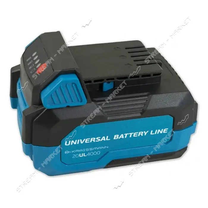 Аккумулятор Kraissmann 20UL 4000 Li-Ion 20В 4000мАч серии 20 Universal Line