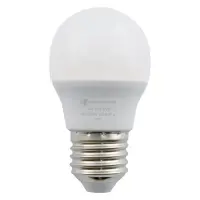 Лампа светодиодная Electro House EH-LMP-1262 шар E27/4100K/5W 450Lm /180 G45                        