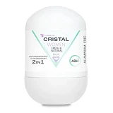 Антиперспирант Cristal шариковый 2в1 Натуральный 50мл                                               