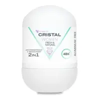 Антиперспирант Cristal шариковый 2в1 Натуральный 50мл                                               