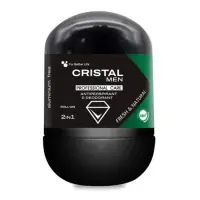 Антиперспирант Cristal шариковый для мужчин 2в1 Натуральный 50мл                                    