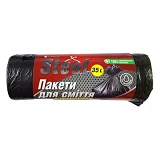 Пакет полиэтиленовый Steel для мусора 35л рулон 30шт