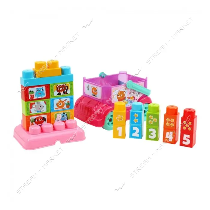 Игрушка Автобус-конструктор ТехноК арт 0396 (19х15.5х12.5см)