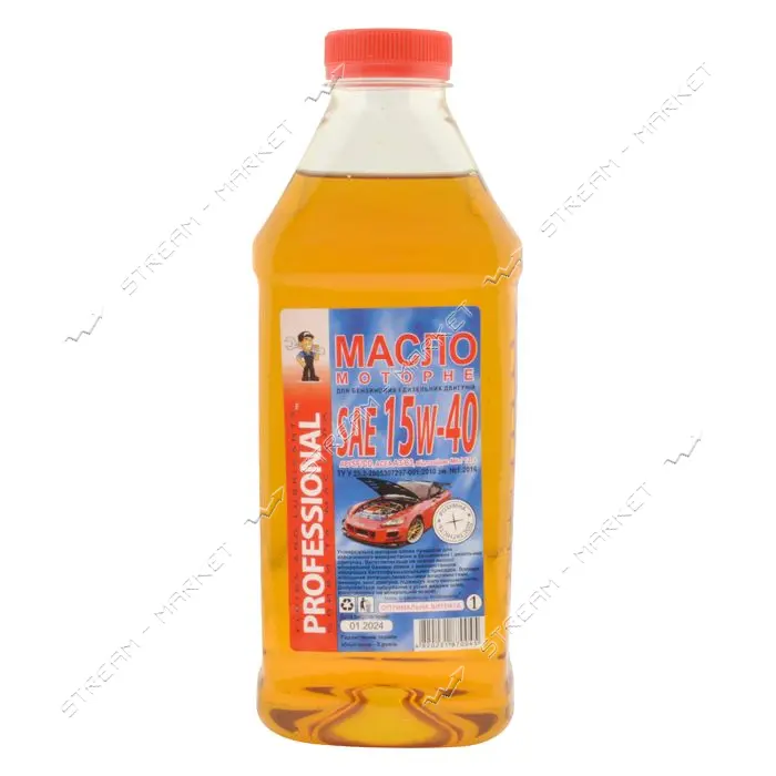 Масло моторное Professional SAE 15W-40 API SF/CC 0.8л