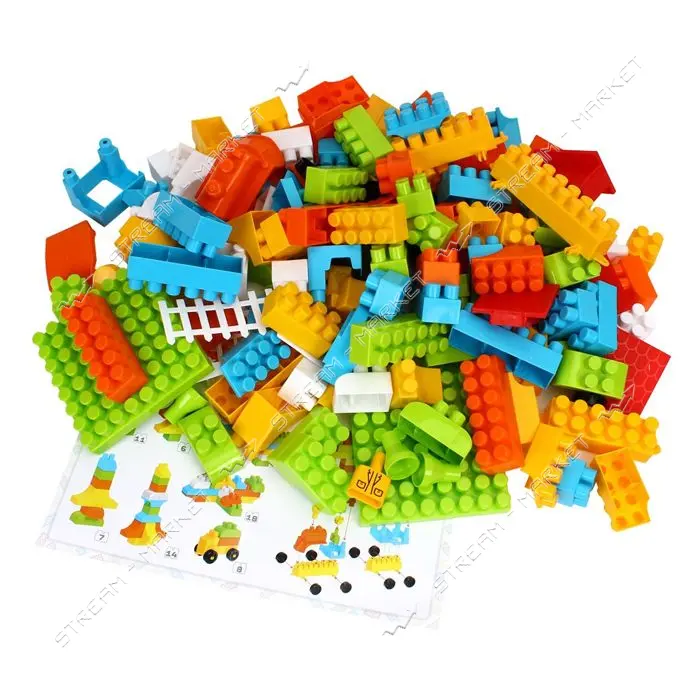 Игрушка ТехноК Конструктор 170 элем арт 7921 O 18х35см