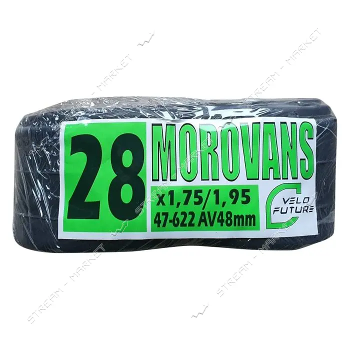 Камера велосипедная 28х1.75/1.95 MOROVANS AV48мм