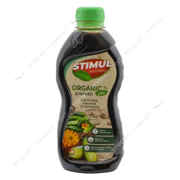 Удобрение комплексное Stimul Natural для огурцов кабачков и патиссонов 310мл