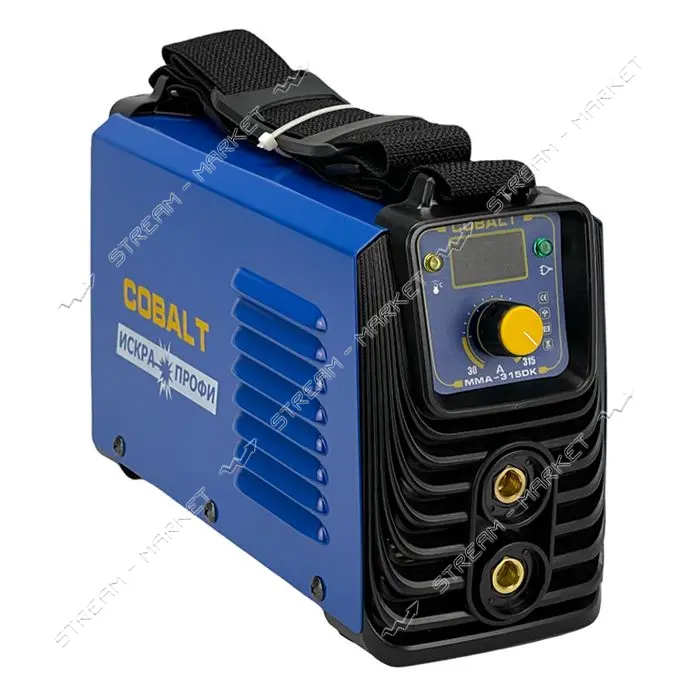 Инверторный сварочный аппарат Искра Профи Cobalt MMA-315DK 5.6кВт d электр 1.5-4мм
