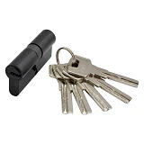 Секрет цинковый Avers ZM-70-BLM 35/35 лазерный ключ/ключ 5 ключей черный