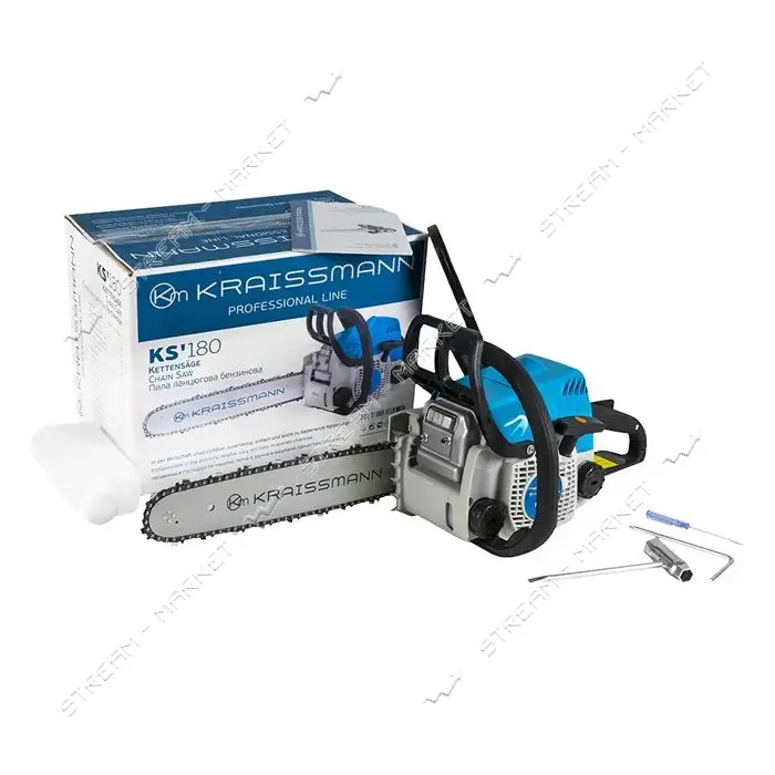 Бензопила Kraissmann KS 180 1.8кВт 35 см 1ш плюс 1ц                                                 