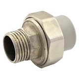 Сгон американка полипропиленовая 20х1/2"Н Никифоров N3101                                           
