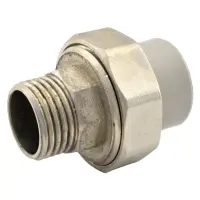 Сгон американка полипропиленовая 20х1/2"Н Никифоров N3101                                           