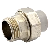 Сгон американка полипропиленовая 20х3/4"Н Никифоров N3103                                           