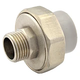 Сгон американка полипропиленовая 25х1/2"Н Никифоров N3105                                           