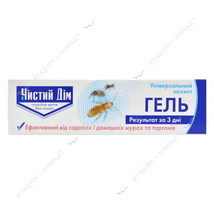 Гель от тараканов и муравьев Чистый Дом 30г