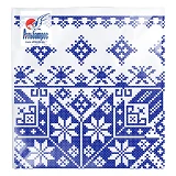 Салфетки столовые Альбатрос двухслойные 25шт 33*33 см  25шт ( в ассортименте)                       