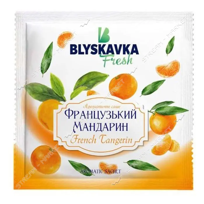 Освежитель воздуха Blyskavka саше Французький Мандарин