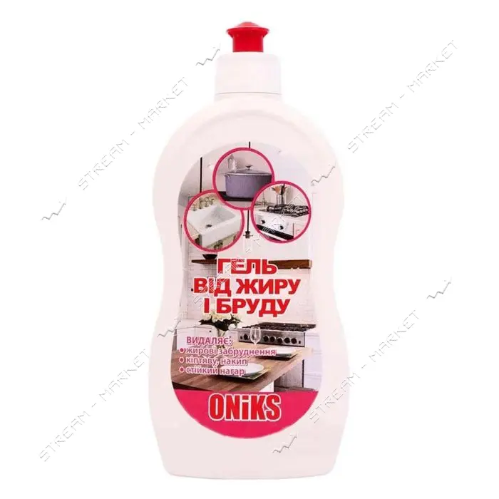 Средство для удаления жира и нагара Oniks  (пуш-пул)   500г                                         