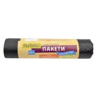 Пакет полиэтиленовый Perfetto для мусора 160л рулон 10шт                                            
