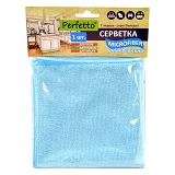 Салфетка Perfetto микрофибра для уборки 30х30см 1шт
